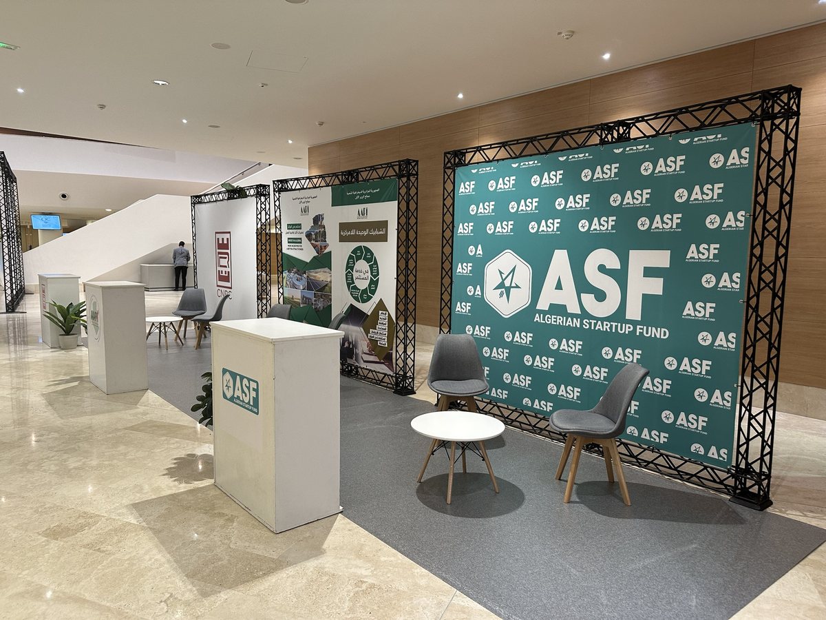 Stand institutionnel Algerian Startup Fund