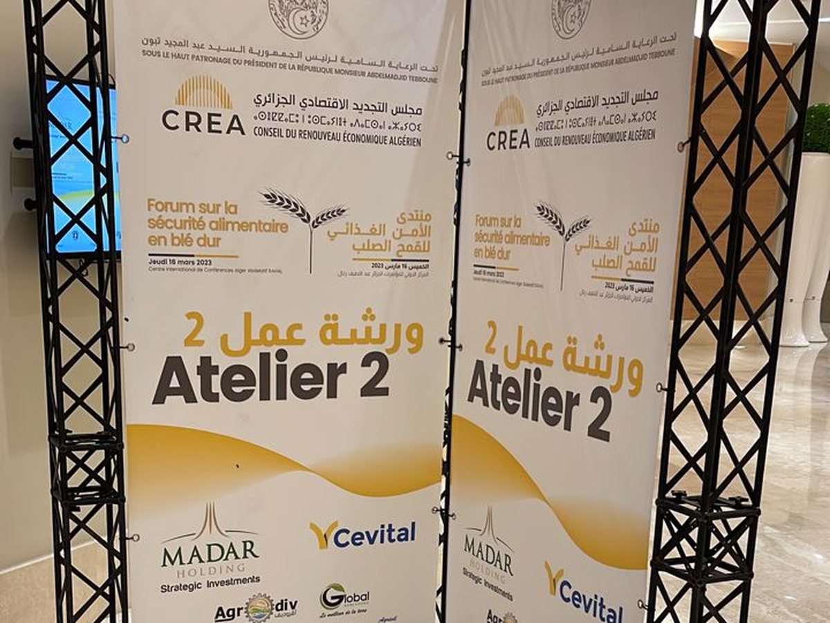 Signalétique d'atelier pour le forum CREA