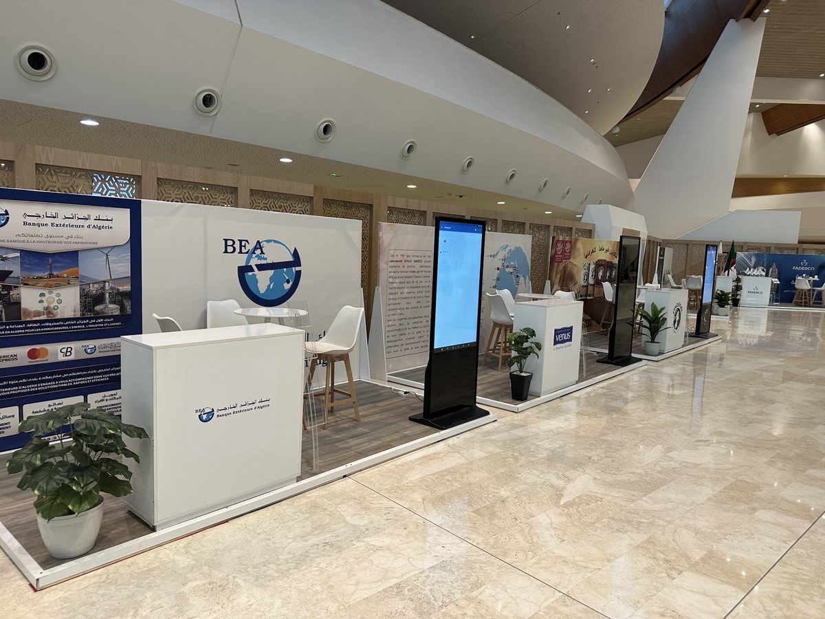 Stand bancaire BEA