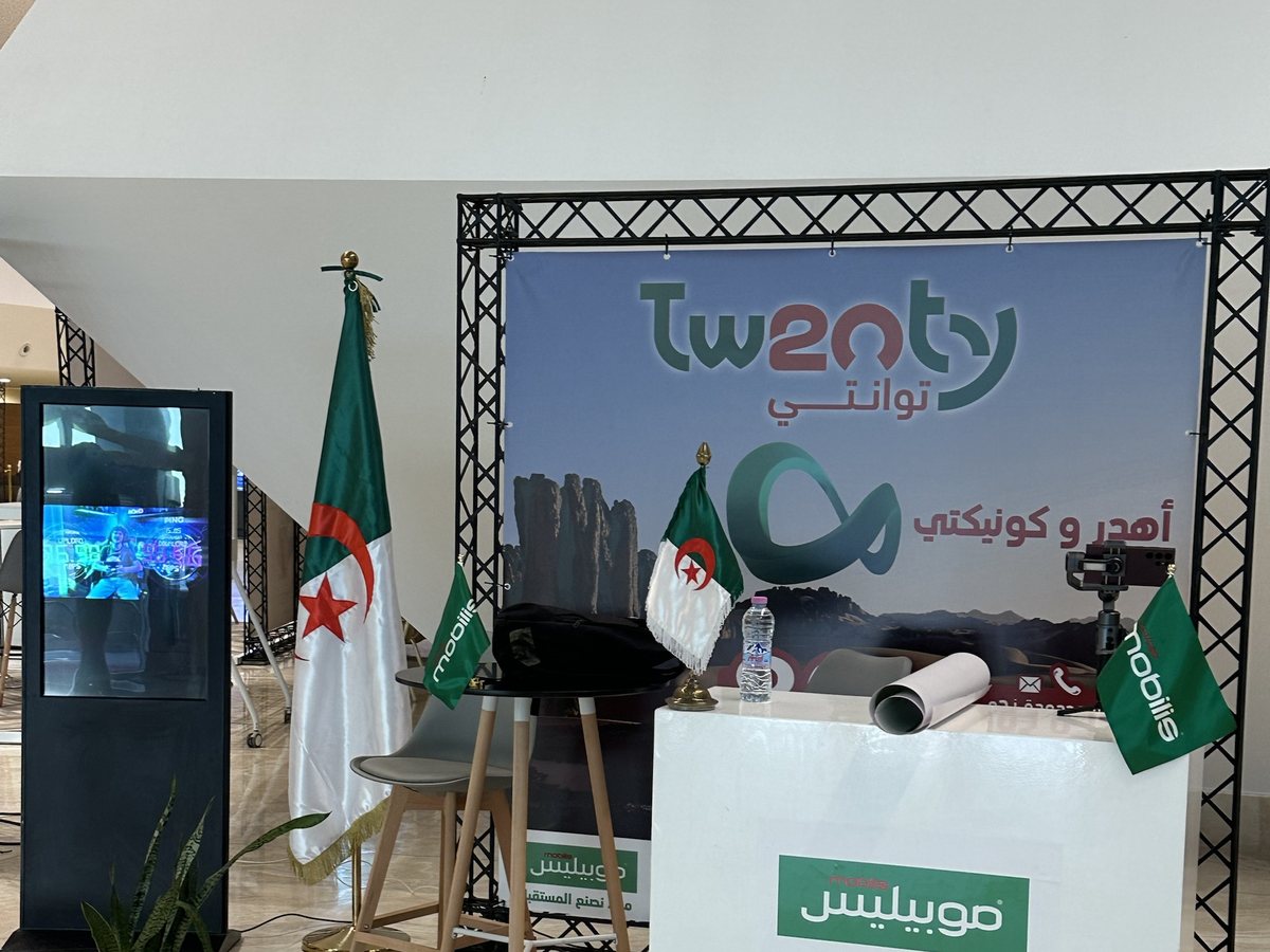 Stand télécom Mobilis